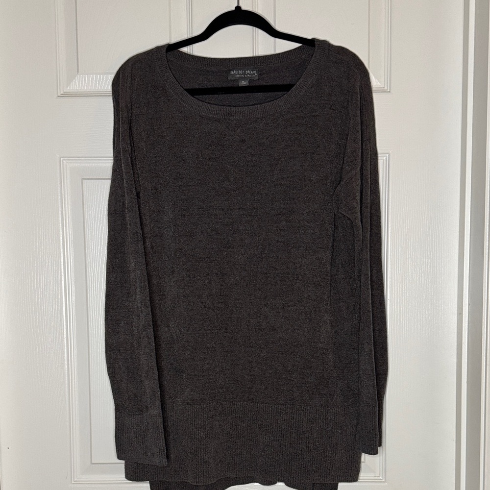 Barefoot Dreams Charcoal Sweater